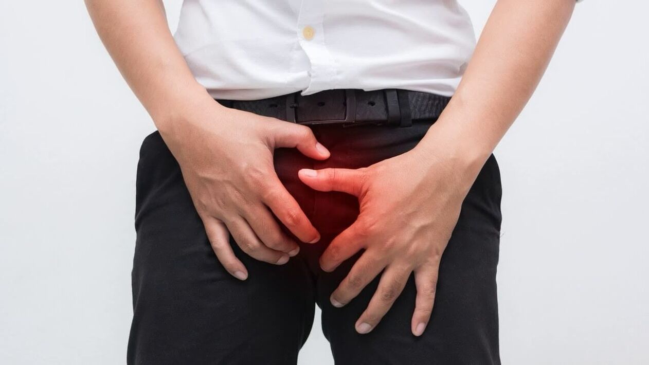 bolečine v genitalijah s prostatitisom